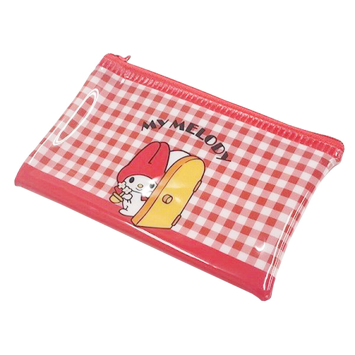 【まとめ買い】sanrio マイメロフラットポーチS 50th赤メロ0459/346013