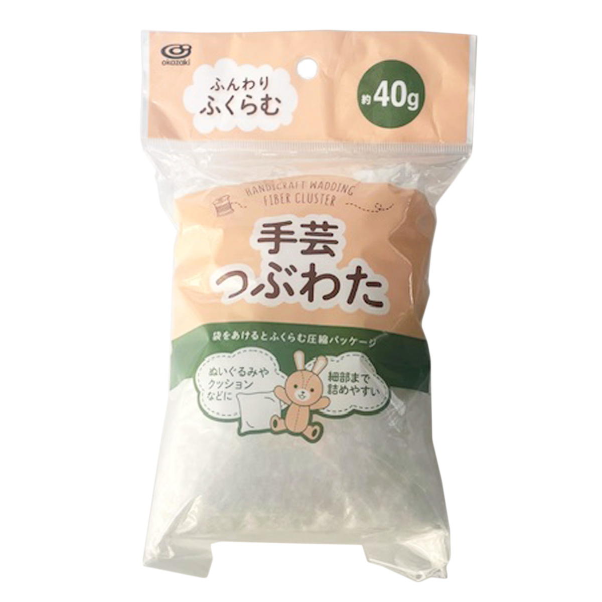 【まとめ買い】手芸用つぶわた40g1583/348159