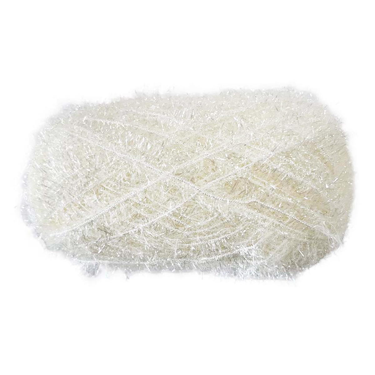 【まとめ買い】グリッターヤーン 25g 1ホワイト1535/348222