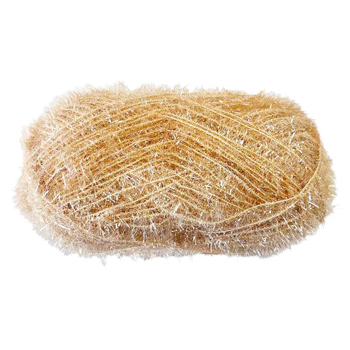 【まとめ買い】グリッターヤーン 25g 3ベージュ1535/348224