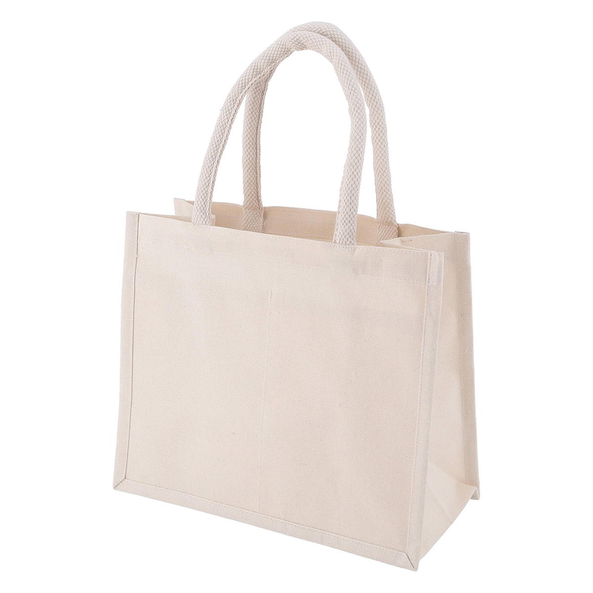 【まとめ買い】コットンバッグ内ポケット付き S1635/349994