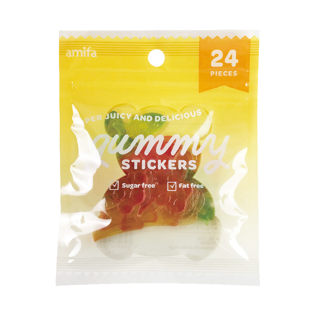まとめ買い】フレークシール 24P ぷっくりキャンディ 0356