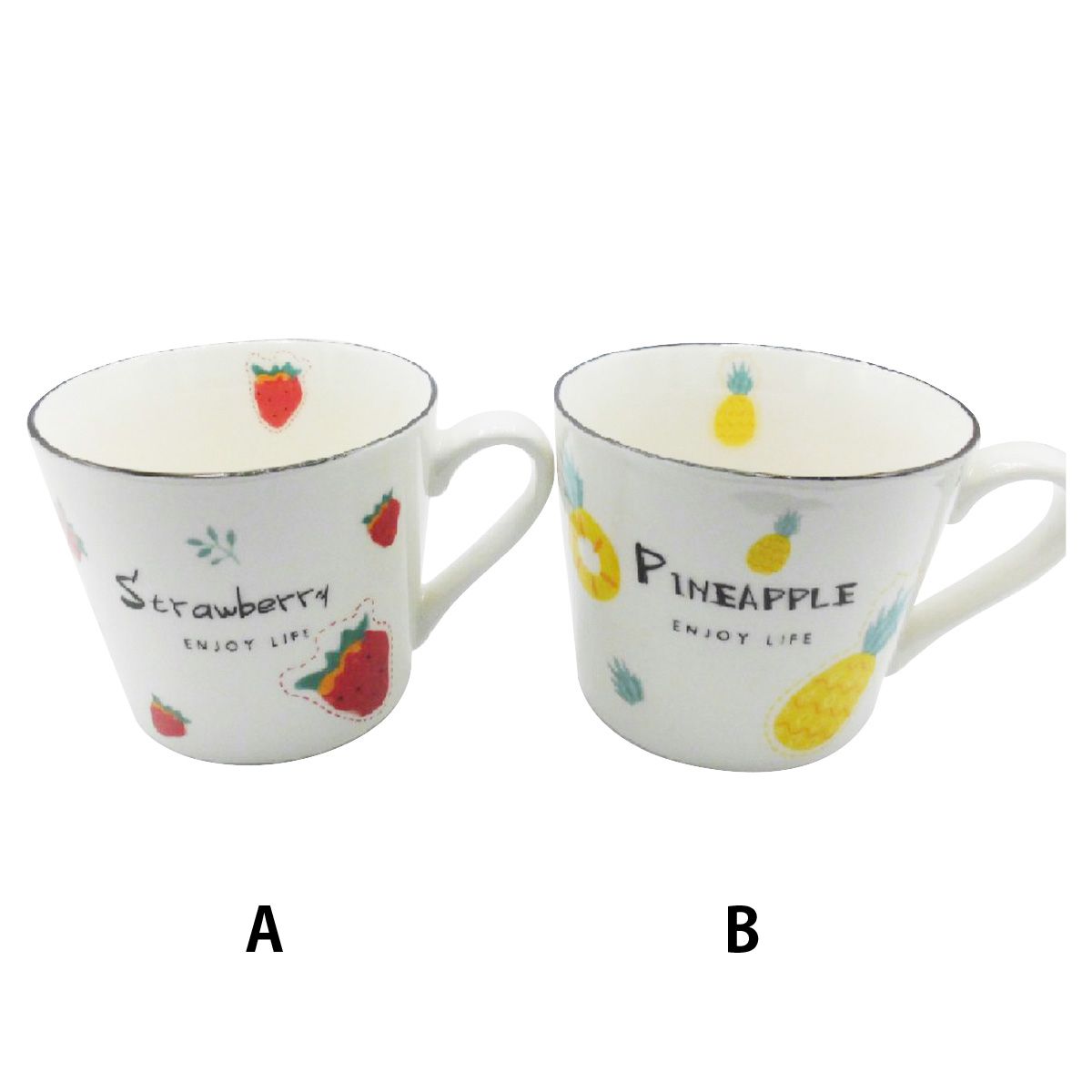 まとめ買い】マグカップ ニューボンフルーツマグ 440ml 1516/351022