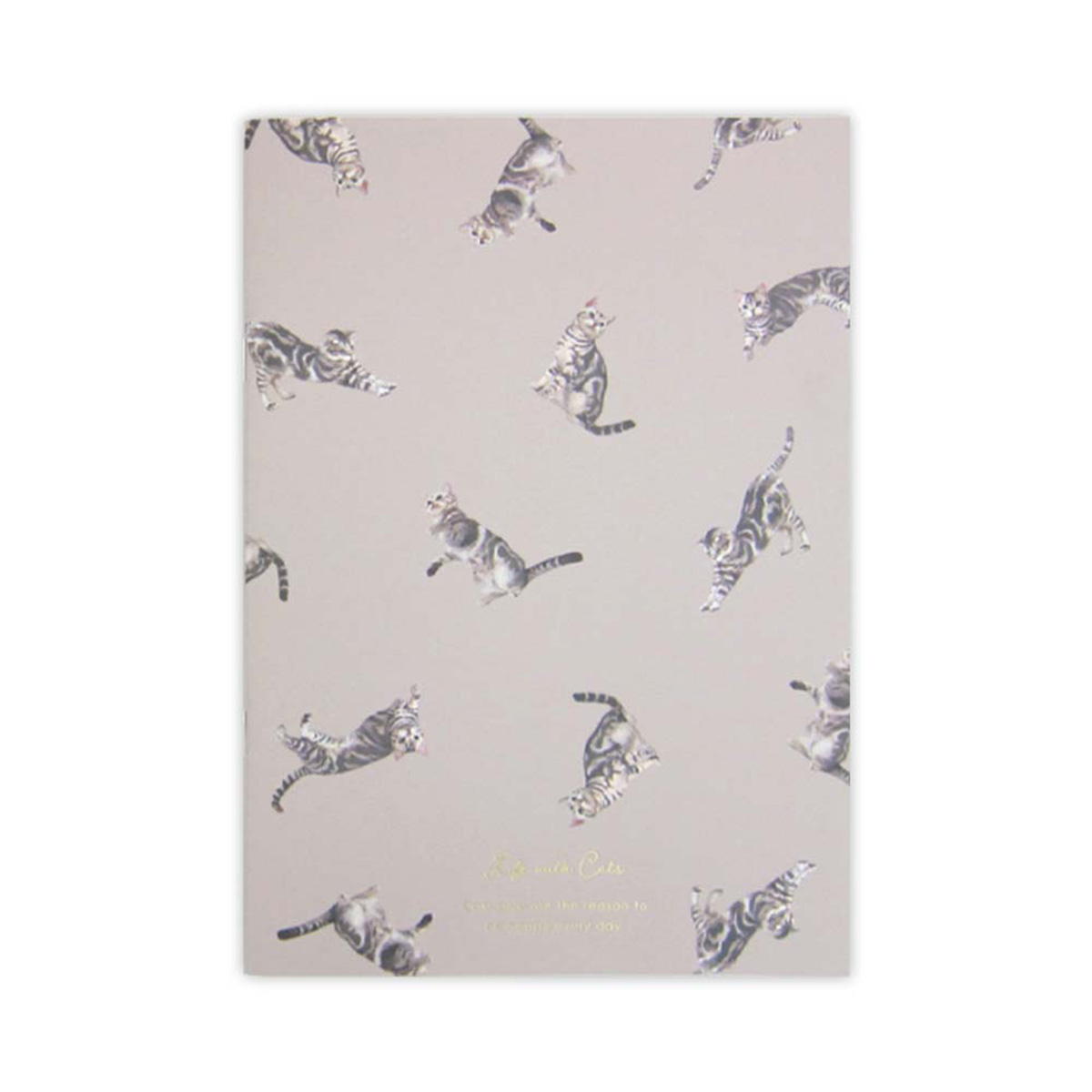 まとめ買い】A5 中綴じノート ねこ 48P 0915/352360 | ワッツ