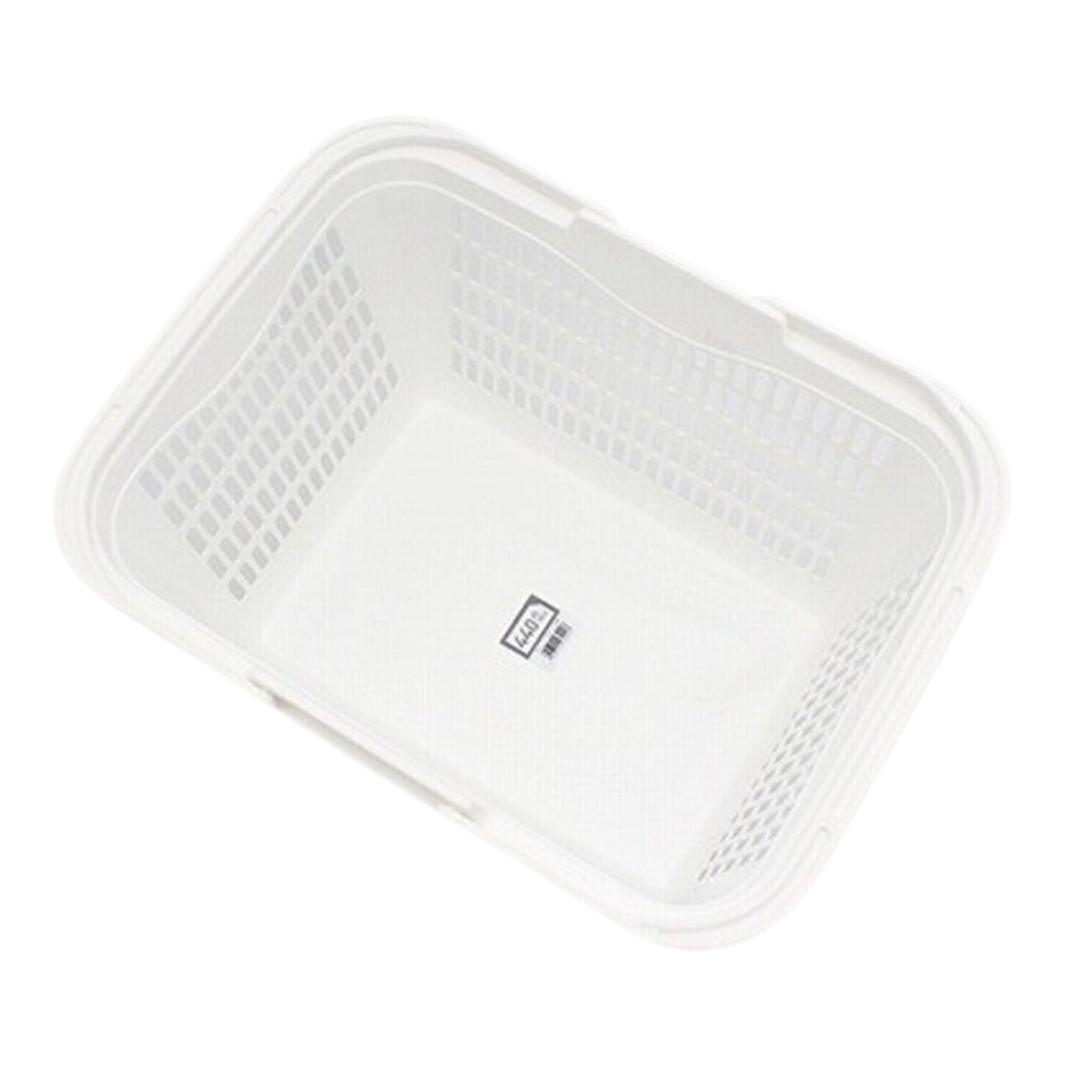 まとめ買い】モノトーンバスケット L WH 1523/355272 | ワッツ