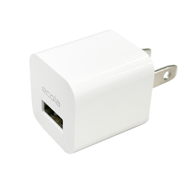 アダプター USBアダプター ACアダプター1A 1ポート 白 USB-A 1550/355292