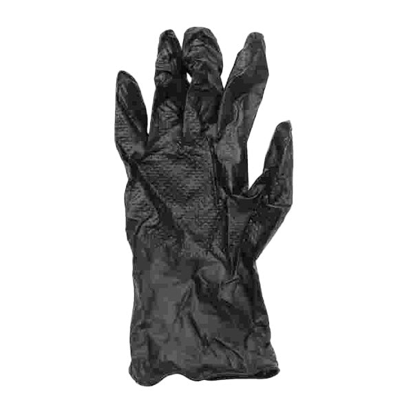 PVC手袋 塩化ビニル手袋 塩化ビニール手袋 PVC厚手グローブ 使い捨て 30枚入り ブラック フリーサイズ 9001/355877