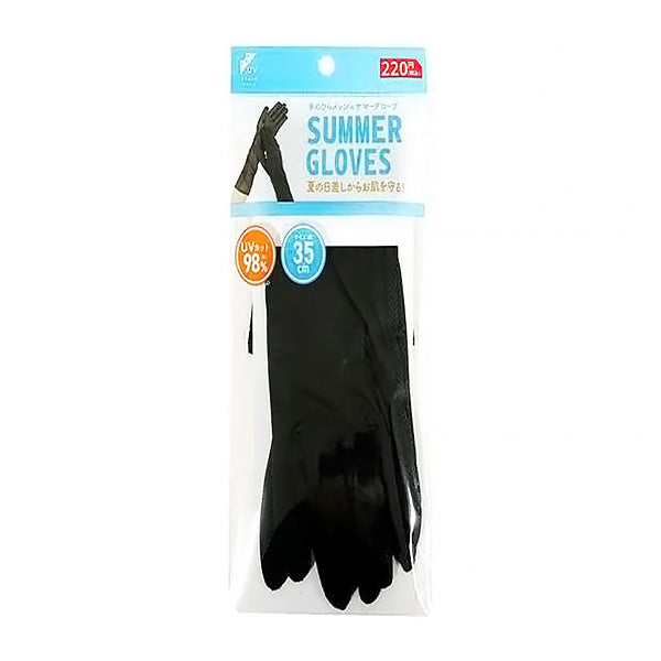 サマーグローブ 夏用手袋 手のひらメッシュサマーグローブ 35cm UV対策 日焼け 　 1974/357237