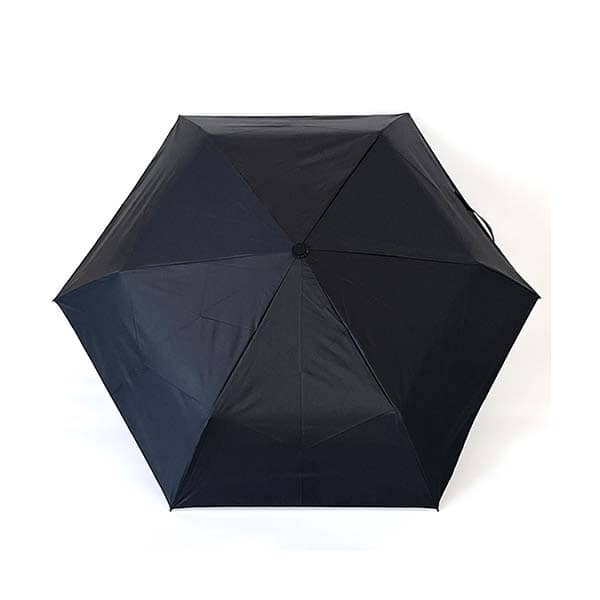 晴雨兼用傘 日よけ UV対策 男女兼用 梅雨 日傘 雨傘  55cm ブラック 357550 1523/357550