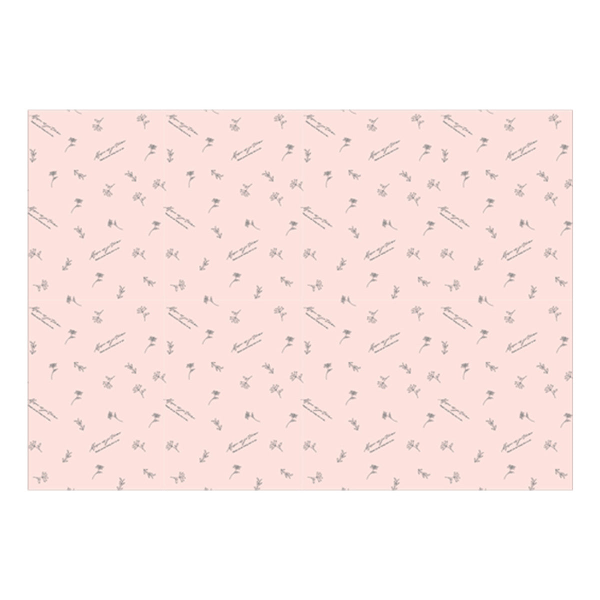 まとめ買い】包装紙 2枚 フレンチフローラ 0356/357602 | ワッツ