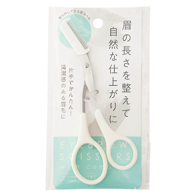【まとめ買い】コーム付眉毛用ハサミ 0892/359284