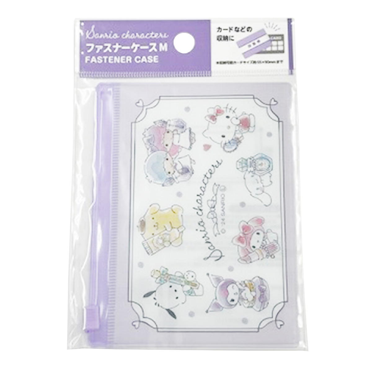 【まとめ買い】sanrio サンリオ ファスナーケースM スイサイコスメ0459/360191