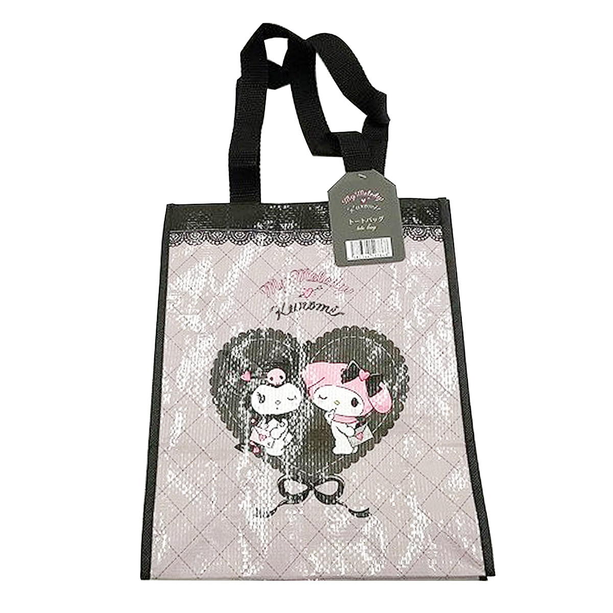 【まとめ買い】sanrio マイメロクロミ トートバッグタテ型ハートリボン0459/360661