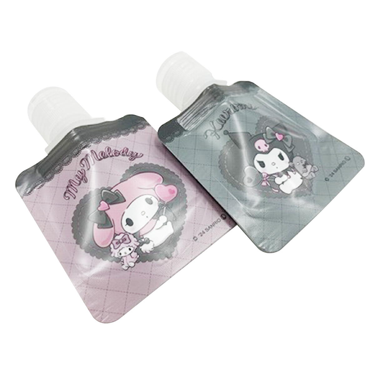 【まとめ買い】sanrio マイメロクロミ携帯用詰替容器30ml2Pハートリボン0459/360664