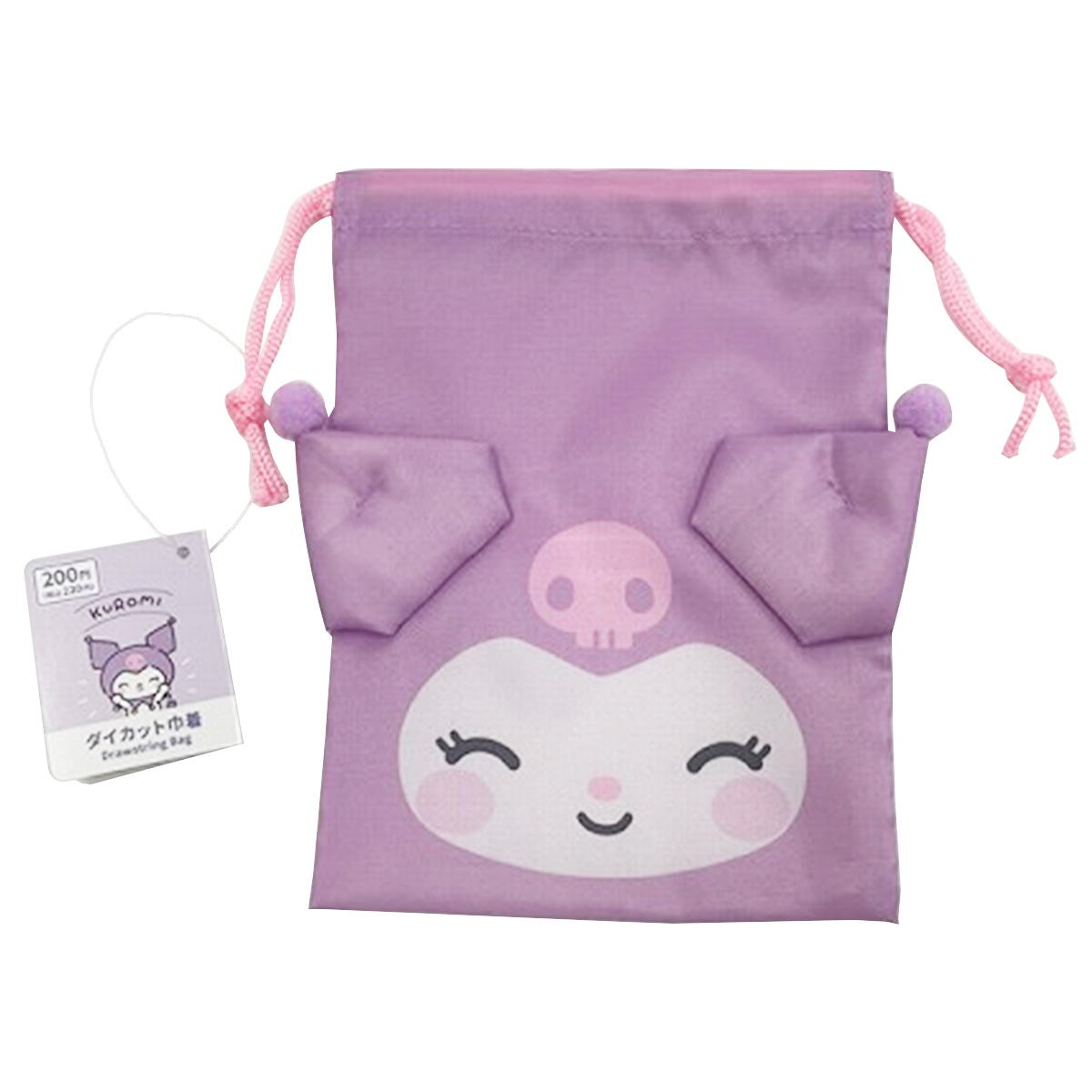 【まとめ買い】sanrio クロミ　ダイカット巾着0459/360681