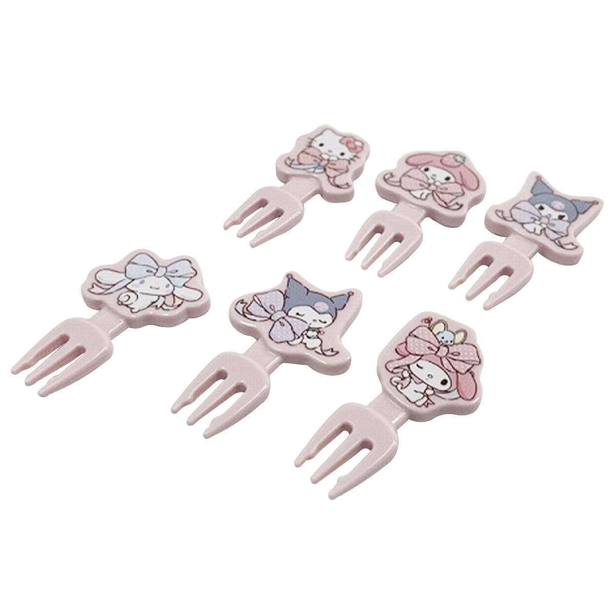【まとめ買い】sanrio サンリオリボン フォークピックス0459/361144