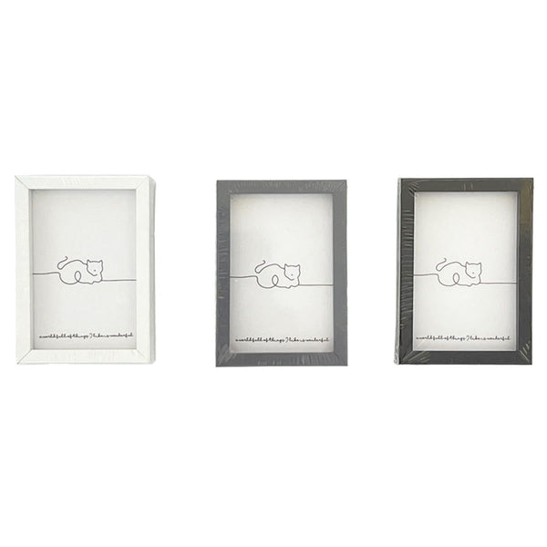 まとめ買い】マグネット付きミニフォトフレーム モノトーン1523/361256