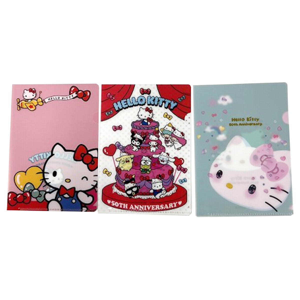 【まとめ買い】sanrio サンリオ　ミニクリアファイル50周年 0459/361628