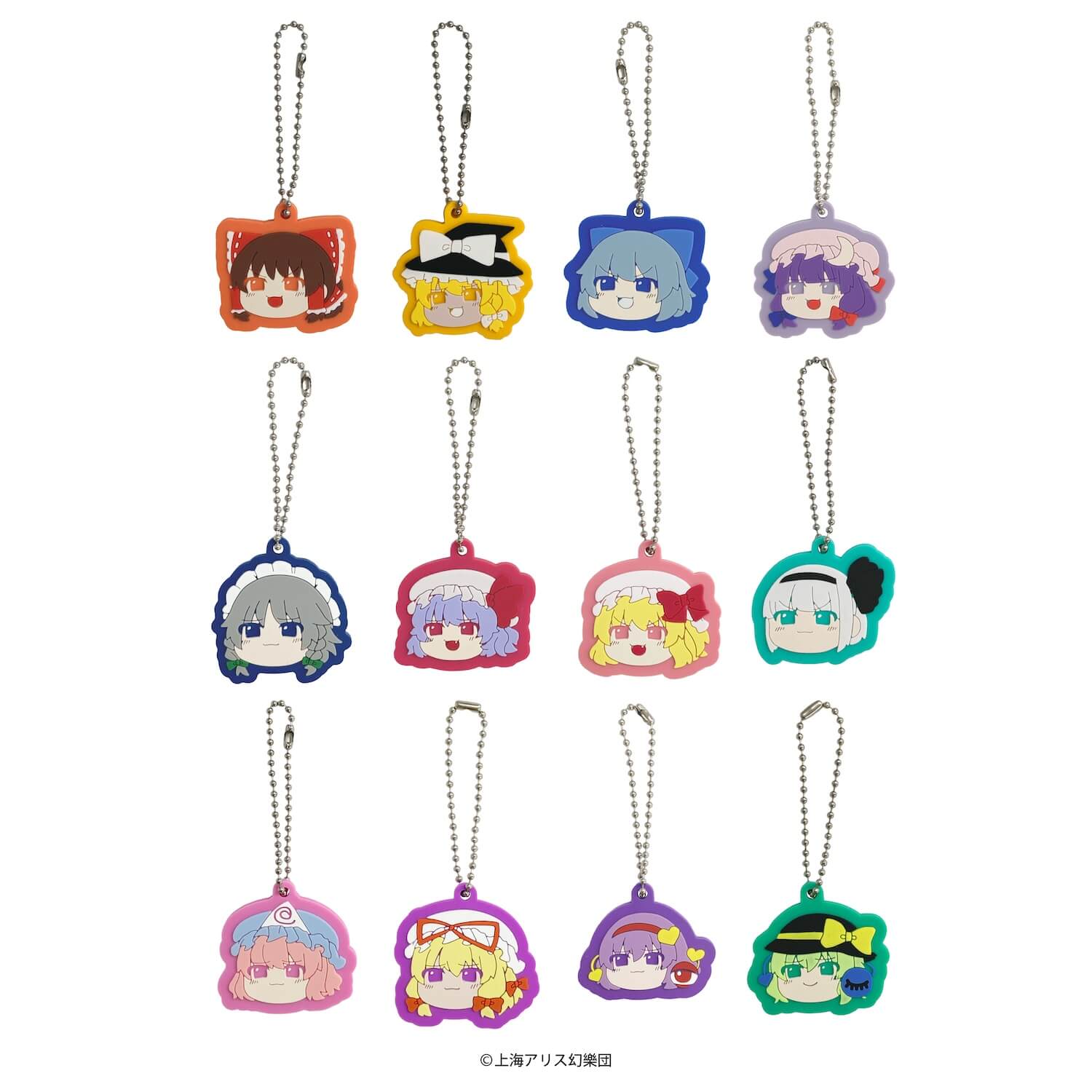 【まとめ買い】東方project コレクトラバーキーチェーン0984/361642