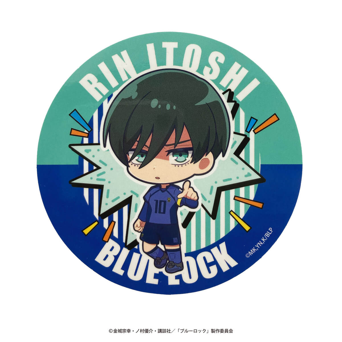 【まとめ買い】ブルーロック ちあふれ ビッグステッカー0984/361649
