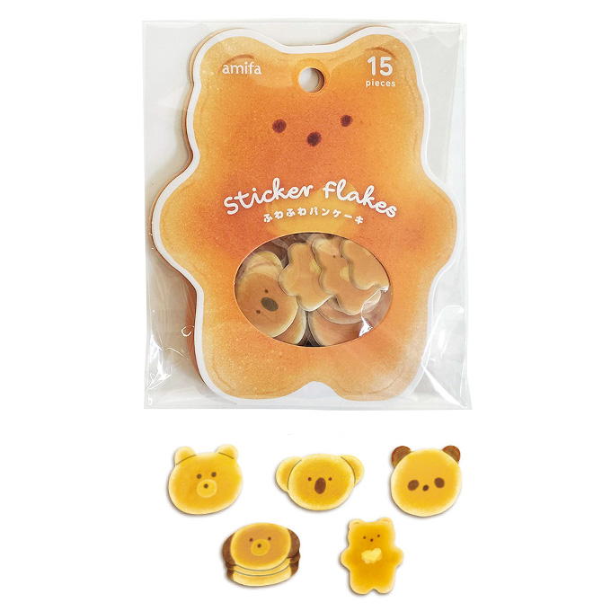 【まとめ買い】フレークシール 15P ふわふわスイーツ 0356/363273