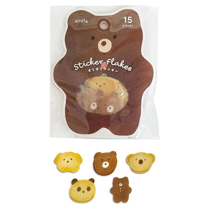 【まとめ買い】フレークシール 15P ふわふわスイーツ 0356/363273