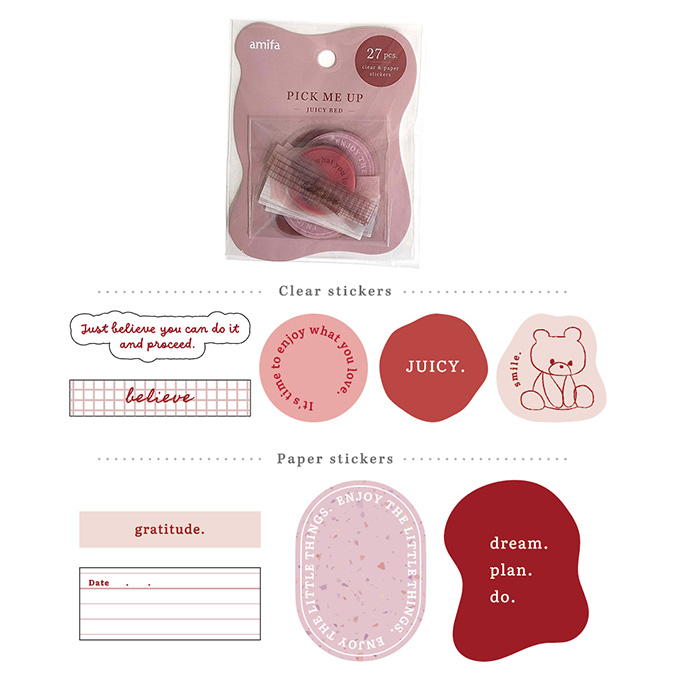 【まとめ買い】フレークシール 27P PICK ME UP 0356/363277