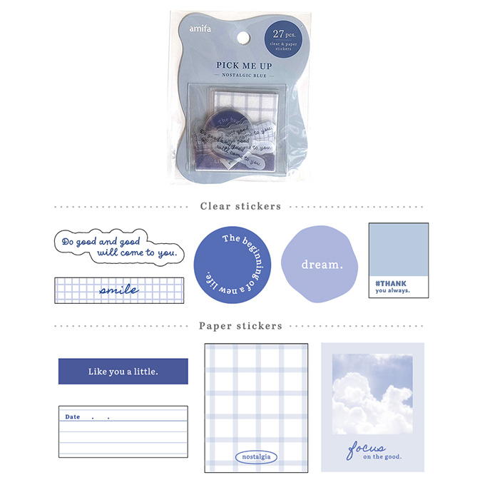 【まとめ買い】フレークシール 27P PICK ME UP 0356/363277
