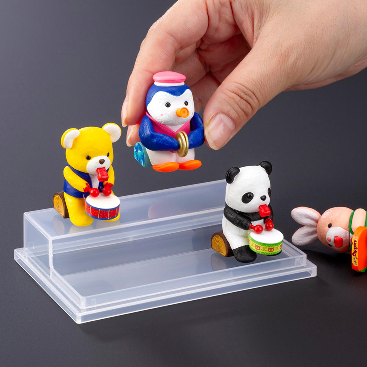 【まとめ買い】ミニフィギュアディスプレイケース0978/363321