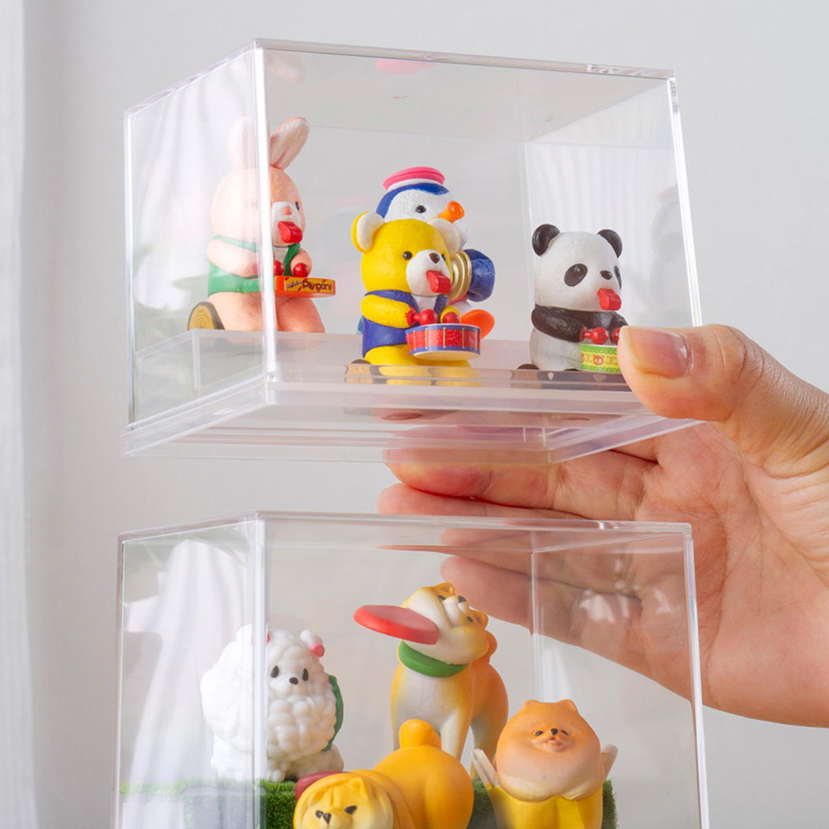 【まとめ買い】ミニフィギュアディスプレイケース0978/363321