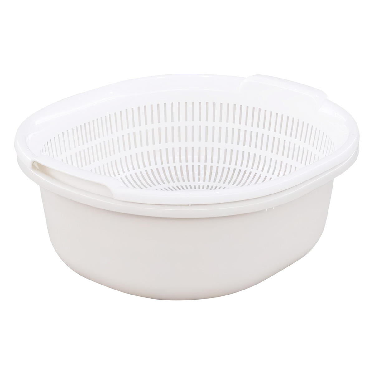 まとめ買い】水切りザル付き洗い桶 GR0775/363515 | ワッツ