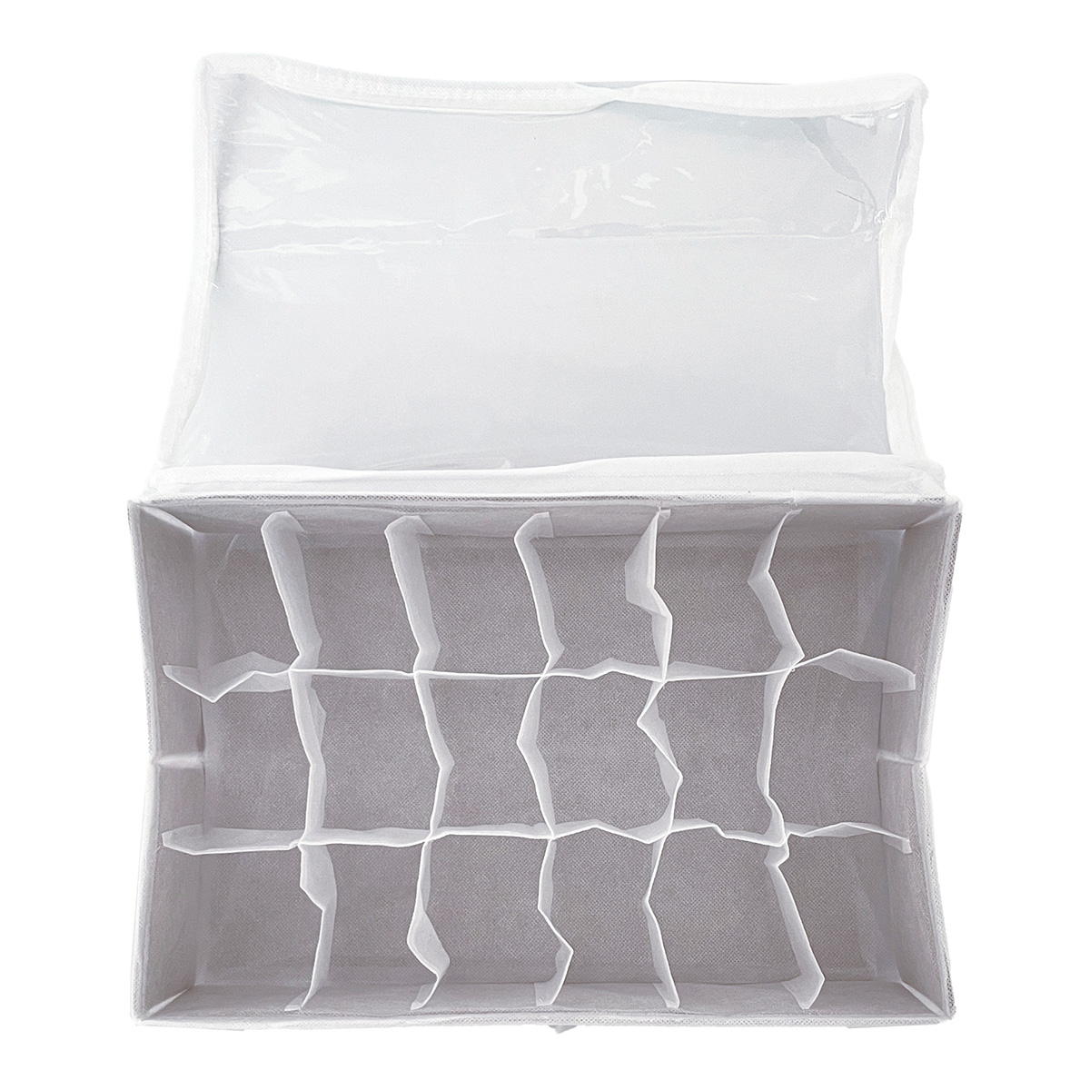 まとめ買い】ぬい収納18小分けボックス蓋付き1523/364116 | ワッツ