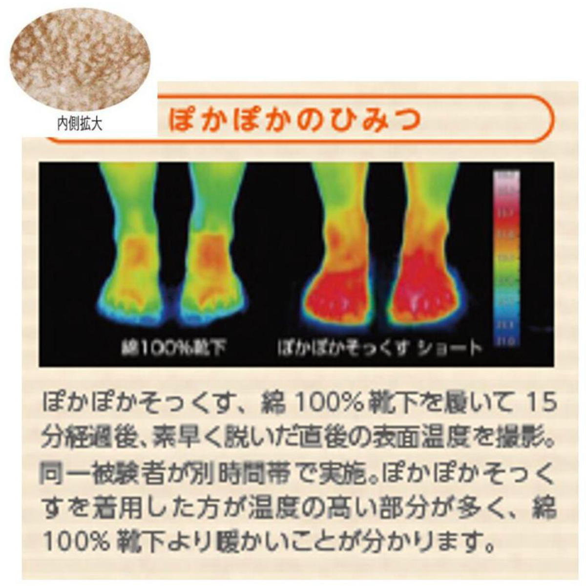 【まとめ買い】ポカポカソックスS シバNV 9001/365242