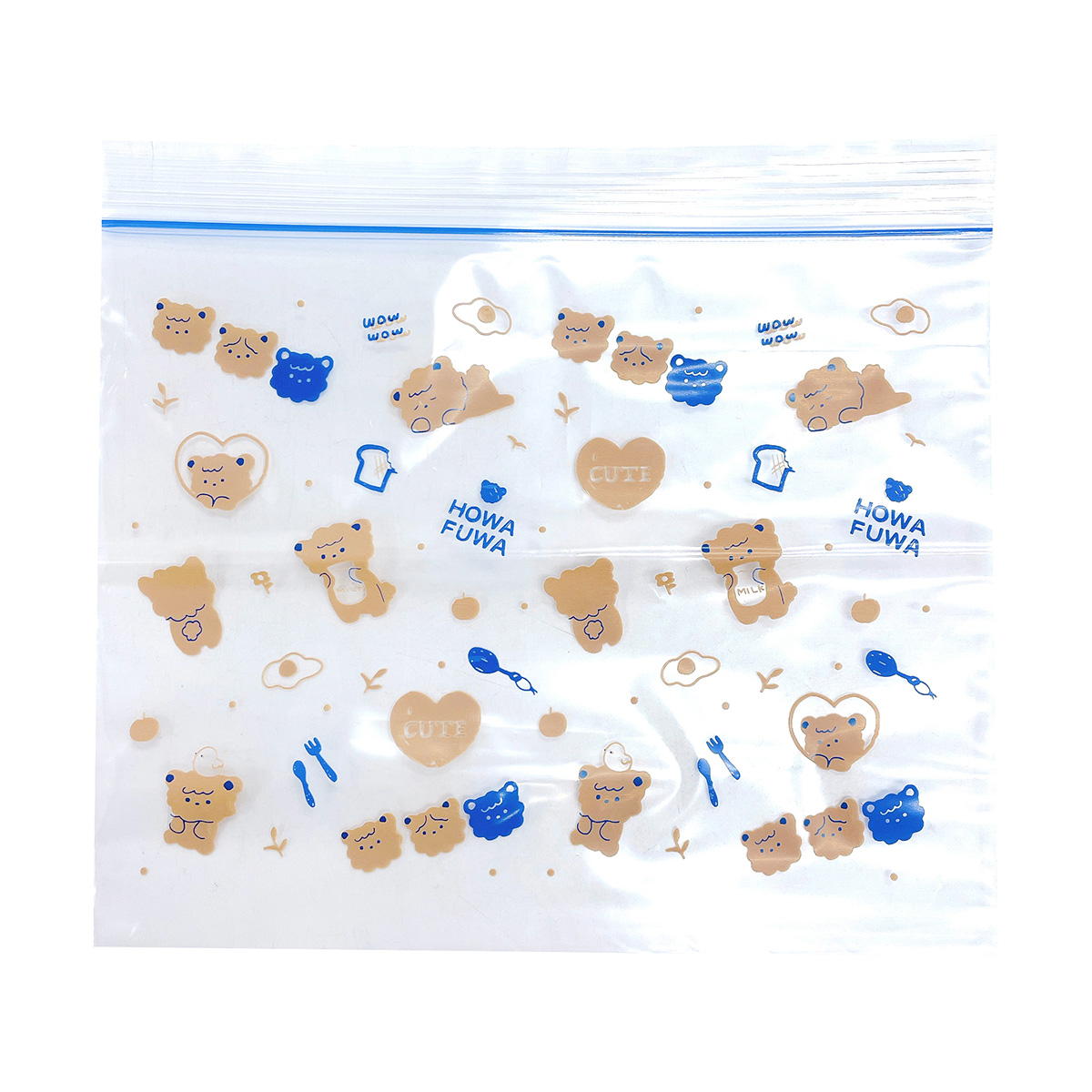 まとめ買い】フリーザーバッグ M 10枚入 クマちゃん0808/365957