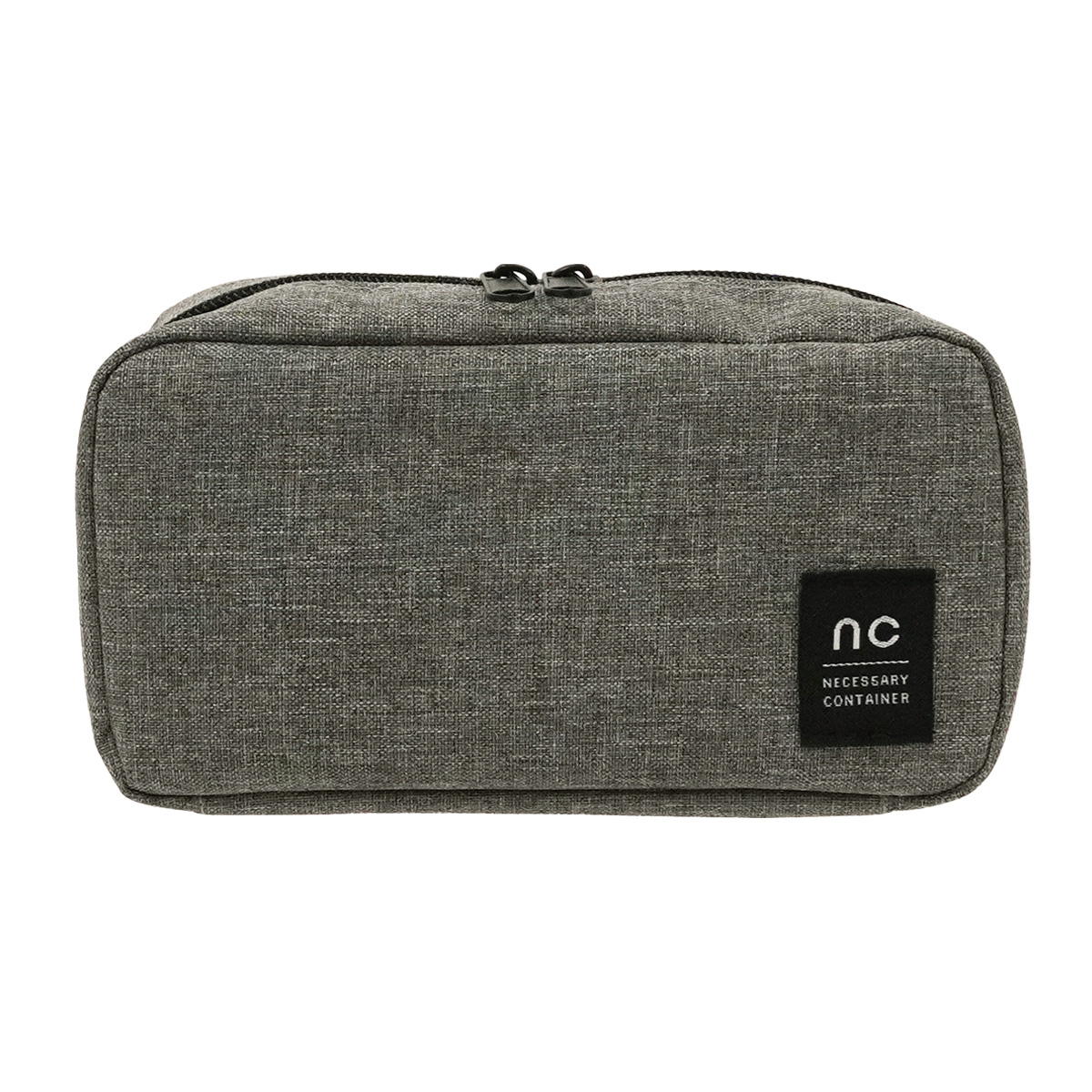 まとめ買い】ガジェットポーチ 横長 グレー0936/366654 | ワッツ