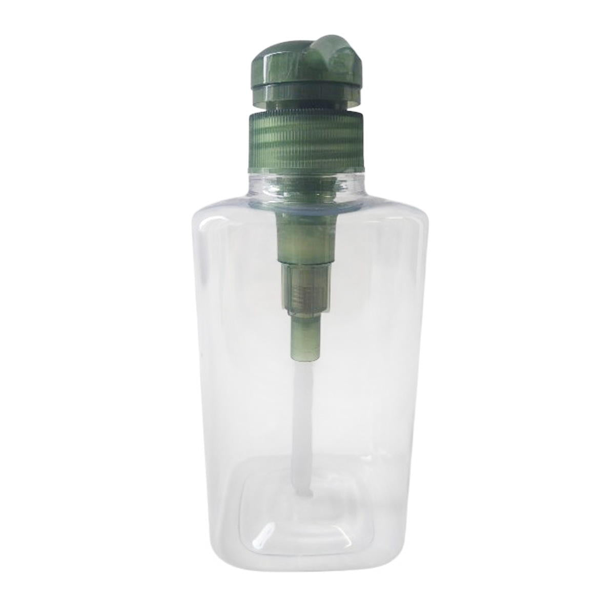 【まとめ買い】1dp ポンプボトル 400ml 角 グリーン 9001/366890