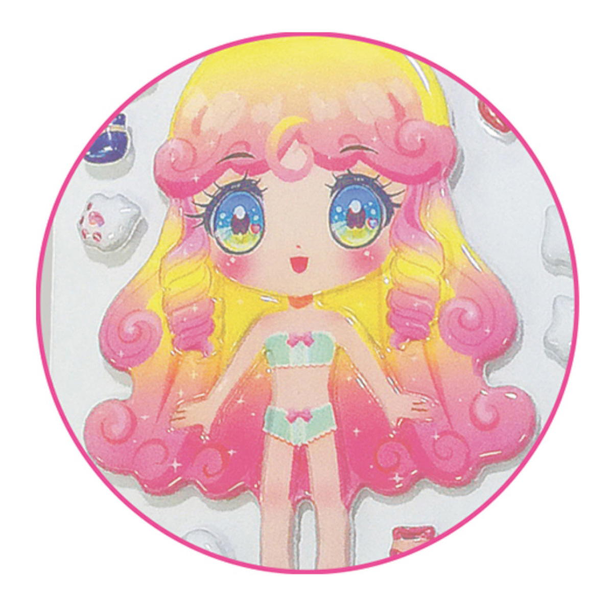 【まとめ買い】キラぷくおきがえシール 0931/367382