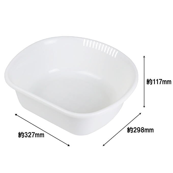 【まとめ買い】D型洗い桶 シンク用 IV 0775/367467