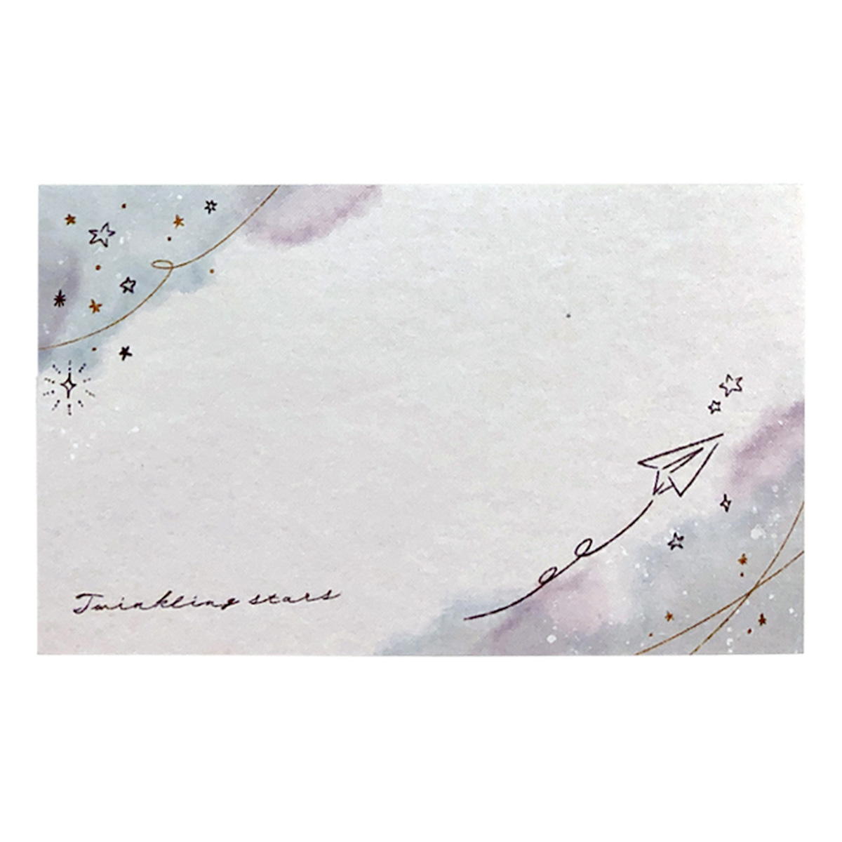 まとめ買い】ミニメッセージカード 30枚 線画水彩0936/367584 | ワッツ