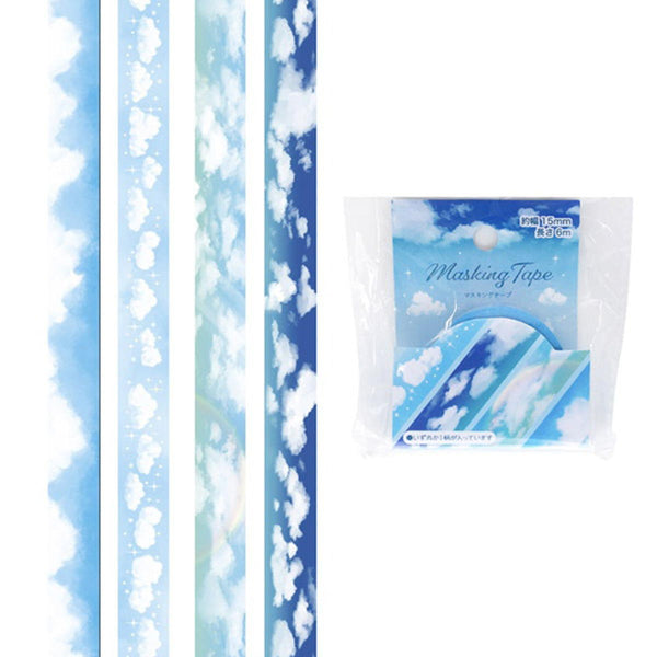 まとめ買い】マスキングテープ15mmx6m雲0948/367648 | ワッツ