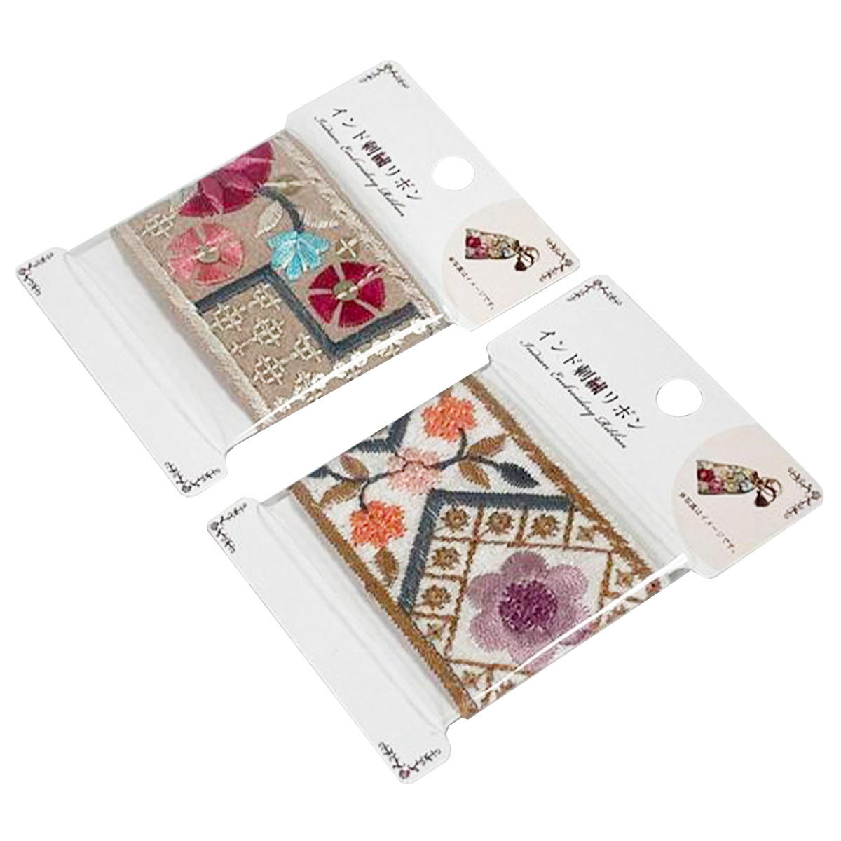 【まとめ買い】インド刺繍リボン(012)0890/367822