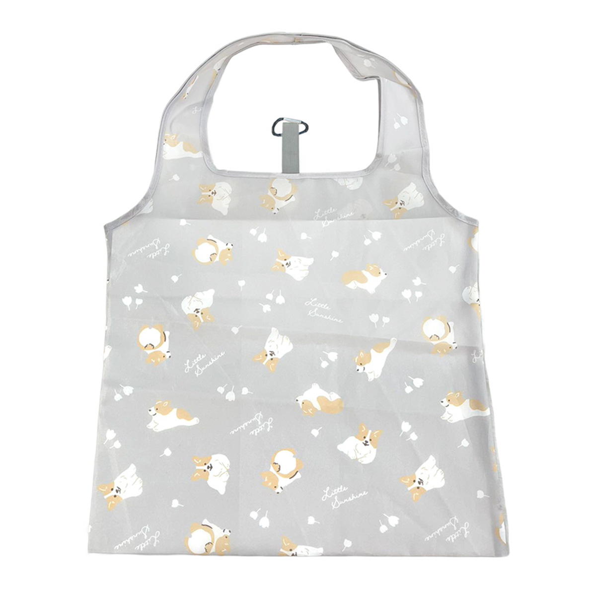 【まとめ買い】エコバッグL カラビナ付き コーギーGY 1625/367999