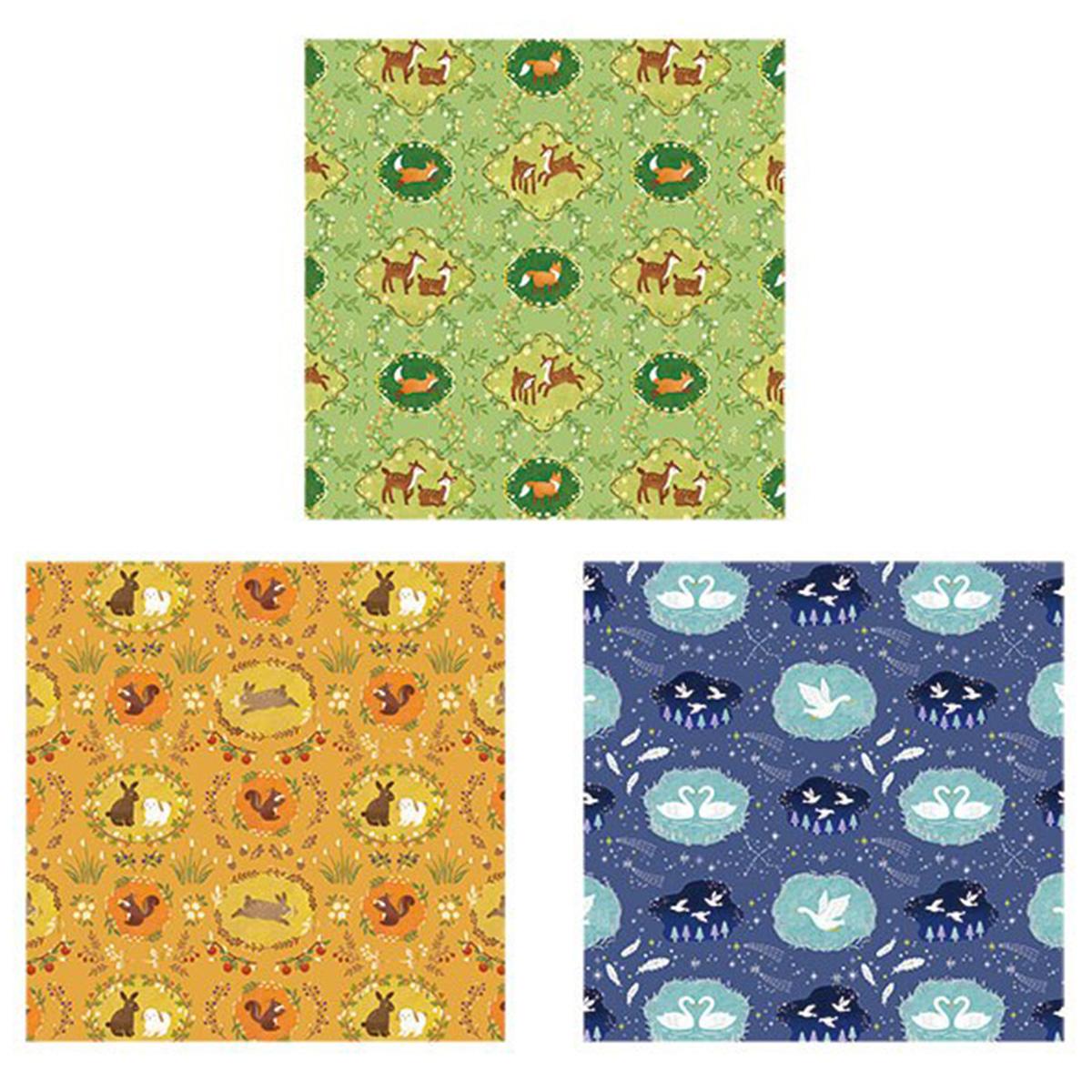 12.デザインペーパー Amazon.co.jp: Whaline 12デザイン ハチ柄 ペーパーパック 24枚 水彩