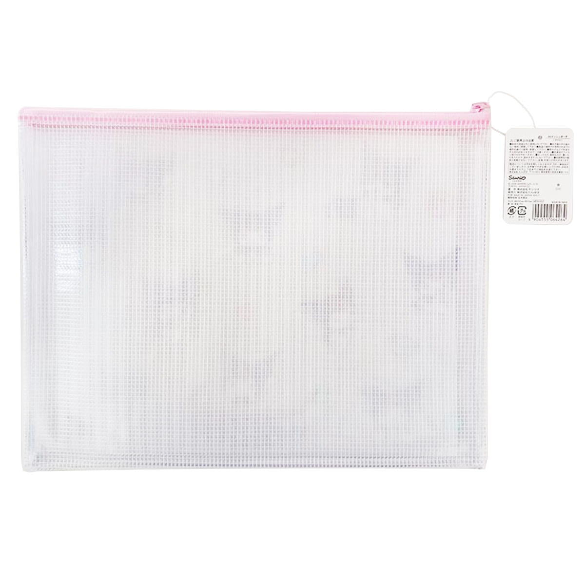 【まとめ買い】A4メッシュポーチ クロミ 0960/368689