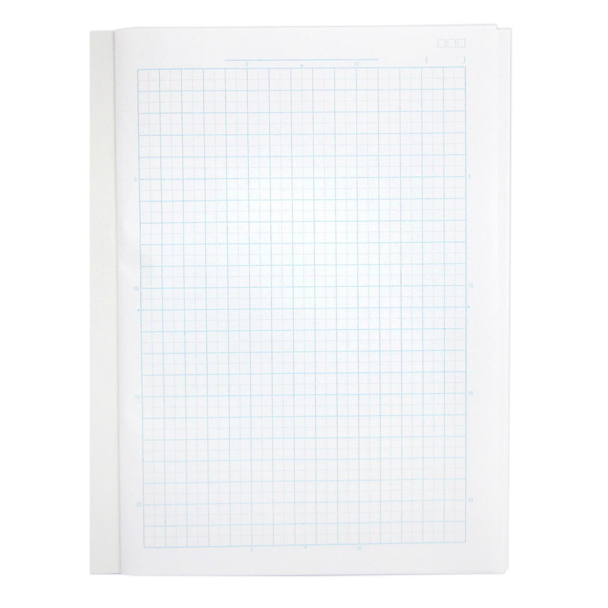 【まとめ買い】セミB5ノート 5mm方眼罫 グリーン 40枚 0915/368950