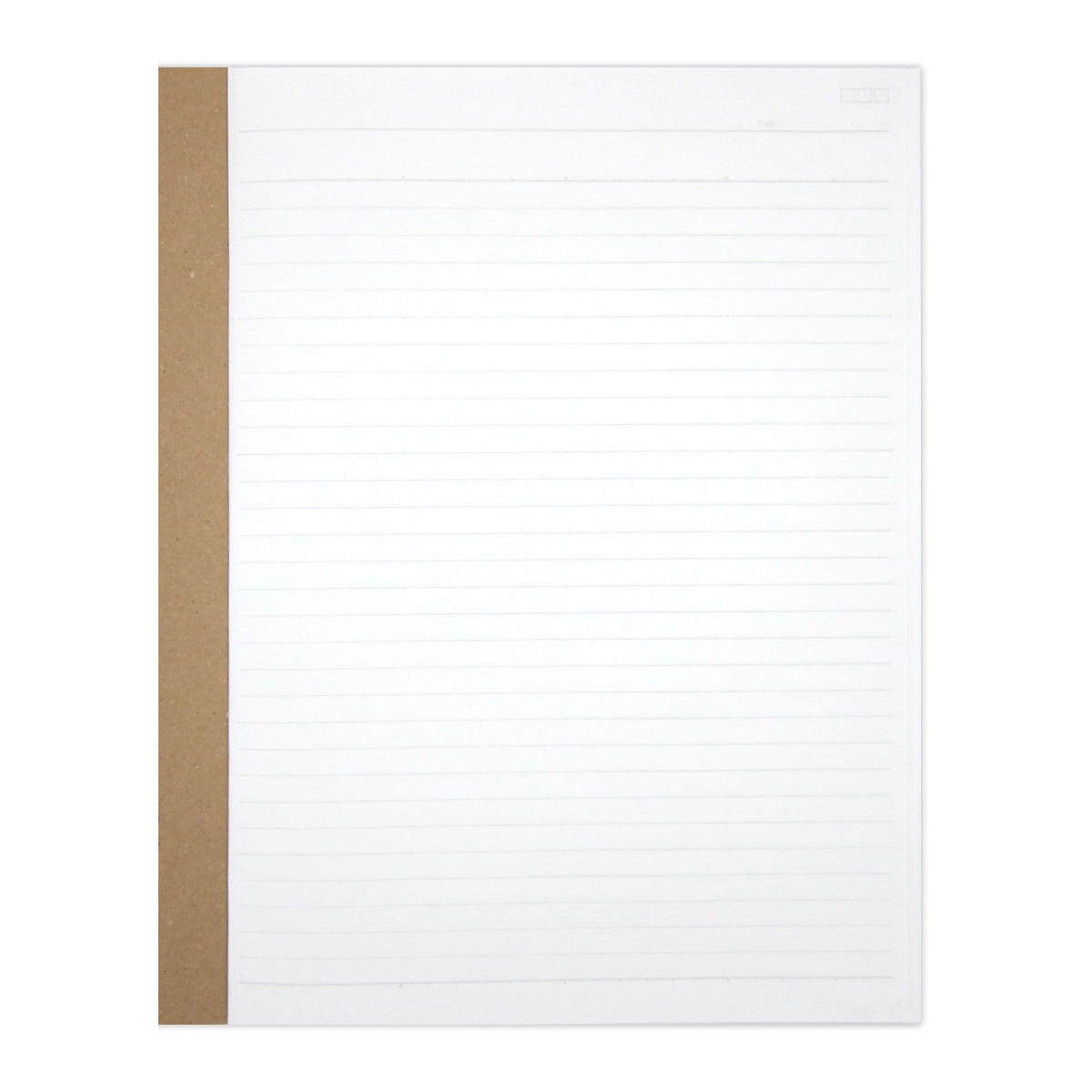 【まとめ買い】セミB5クラフトノート A罫 40枚 0915/368952