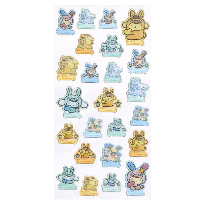 【まとめ買い】キラフチ樹脂盛りシール RODYサンリオミックスB 0960/368962
