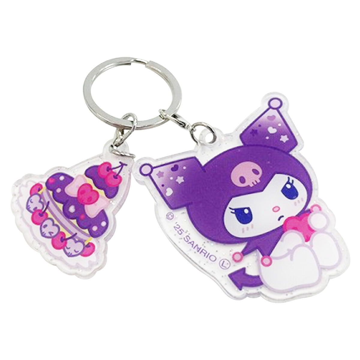 【まとめ買い】sanrio 2連アクリルキーホルダーMUバースデークロミ 0459/370007