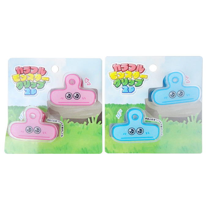 【まとめ買い】カラフルモンスタークリップ 2P 0603/370026