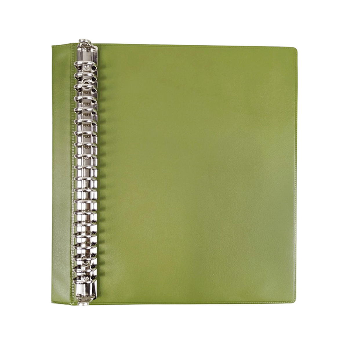 【まとめ買い】リングバインダーA5 20穴 カーキ 9001/370091